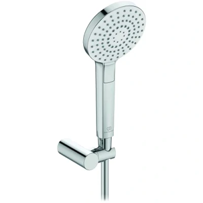 Image of Ideal Standard Evo Round 110Mm Dia Shower Set 1.75M Hose, Chrome
