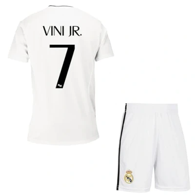 Image of Real Madrid Vinicius Junior Football Jersey Set Official Collection 14 Years