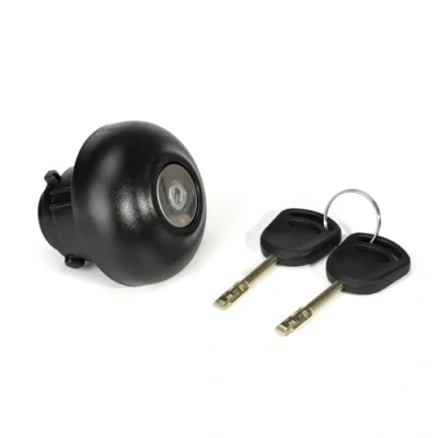 Image of Crozgan Locking Fuel Tank Filler Cap with 2 Keys Petrol Cover for Ford Transit MK7 2006 2014 1715043 9C119K163AA