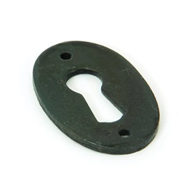 Image of Oval Escutcheon 2&quot; x 1 1/8&quot; Beeswax