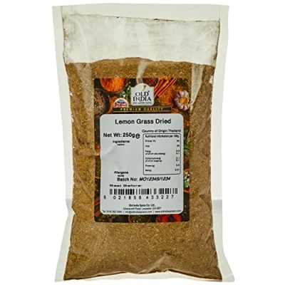 Image of Old India Lemon Grass Dried 250g
