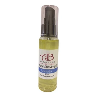 Image of Natural Shaving Oil 60ml Lavender Travel Pre or Post Shave 100% Pure