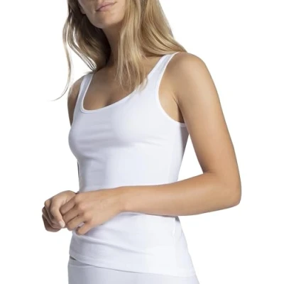 Image of Calida Women&#039;s Natural Comfort Vest, White (Weiss 001), S