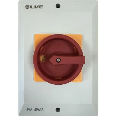 Image of 63A Rotary Isolator 4 Pole AC IP65 RI463