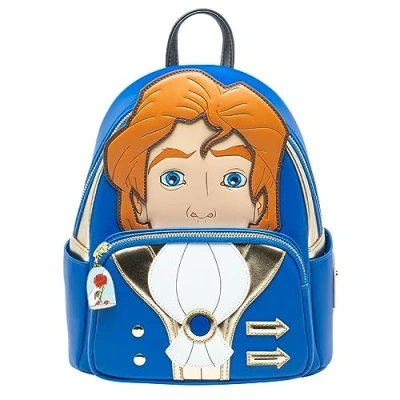 Image of Loungefly Disney Beauty and the Beast Prince Adam Cosplay Women&#039;s Backpack