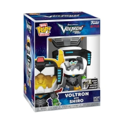 Image of Funko Bitty Bots: Voltron: Legendary Defender Voltron with Shiro! POP! 0.9 Inch &amp; 4.85 Classic Collectable Gift Idea Display
