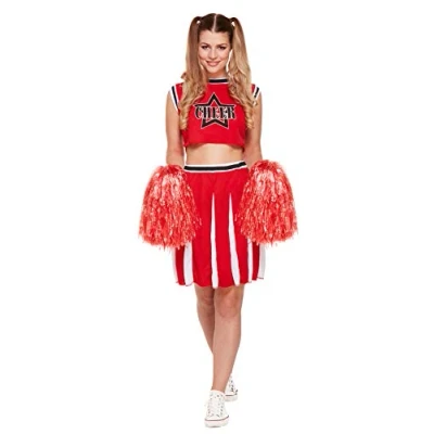 Image of best dressed Ladies Fancy Dress Cheerleader High School Costume