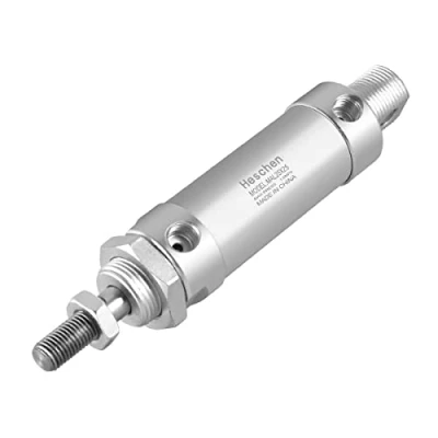 Image of Heschen Pneumatic Slim Air Cylinder, MAL 25 25, PT1/8&#039;&#039; Port, 25mm Bore, Stroke, Double Acting
