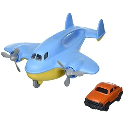 Image of Green Toys TCRGB 1512 Plane 4C Cargo Plane, Assorted