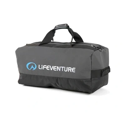 Image of Lifeventure Expedition Duffle Bag, 100 Litre Capacity Reinforced Material with Heavy Duty Lockable Zips, Compact When Not In Use
