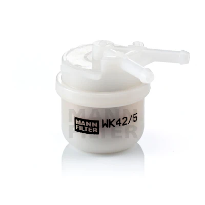 Image of 2330015010 Fuel Filter MANN WK 42/5 In Line 7mm TOYOTA: Corolla IX Hatchback, V Coupe, Celica IV Saloon