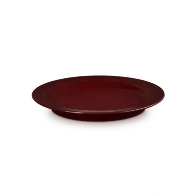 Image of Le Creuset Garnet Stoneware 22cm Side Plate