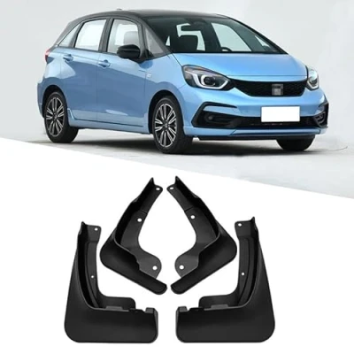 Image of 1 Set Car Mud Flaps for H.o.n.d.a Fit Jazz Sport Pro 2021 2024, Front Rear Splash Guards Tire Mudflaps Fender Replacement, Mudguard Cover with Screws, No Drilling Required