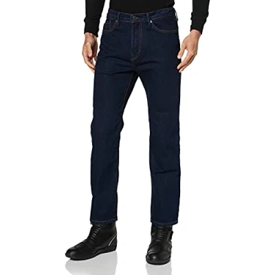 Image of Oxford Products Men&#039;s Original Approved Motorcycle Jeans, Rinse, UK 32 Short. Armourlite Denim.