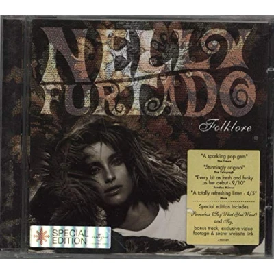 Image of Nelly Furtado Folklore 2003 UK CD album 4505089