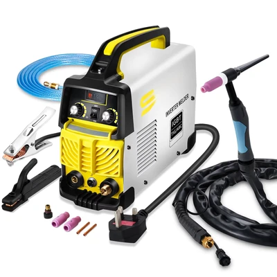 Image of SSIMDER TIG Welder 200 220V MMA 2 in 1 Welding Machine Stick Arc DC IGBT Inverter