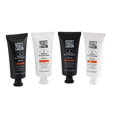 Image of Paladone Scott and Lawson Adventure Travel Grooming Skincare Wash Cream Set