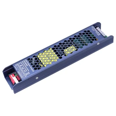 Image of GOMING 24V 400W LED Driver Slim Transformer AC 200 240V to DC 16.7A Power Supply Constant Voltage IP20 Compact Extremely Thin Adapter for Strip Light 3D Printer