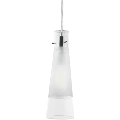 Image of Kuky 1 Light Ceiling Pendant Chrome, E27