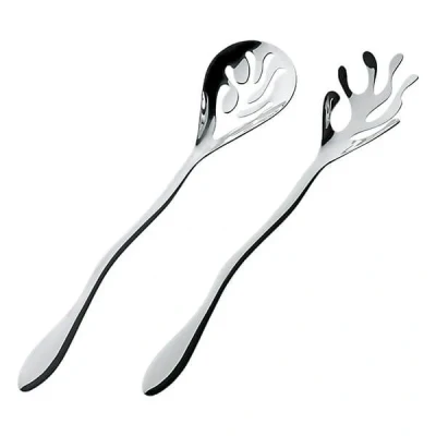 Image of Alessi Mediterraneo Salad Servers