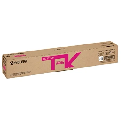 Image of Kyocera TK 8115M Laser Toner Magenta Original Premium Printer Cartridge 1T02RRBNL0 for ECOSYS M8124, M8130