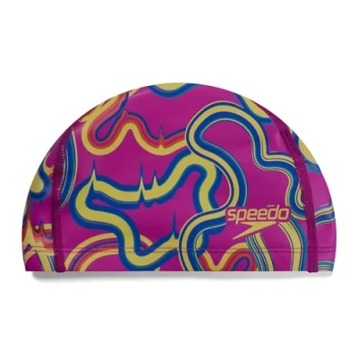 Image of Speedo Junior Swimming Cap 8 1352615951 Purple