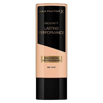 Image of 3 x Max Factor Lasting Performance Weightless Feel Foundation 100 Fair