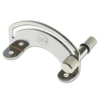 Image of Yale P YLPR CH Letterplate Restrictor, Polished Chrome Finish, High Security, Visi Packed, suitable for Wooden, PVCu and Composite doors