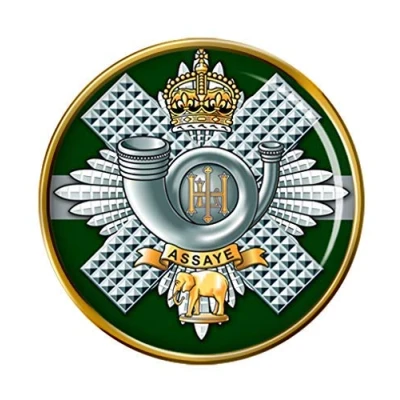 Image of Highland Light Infantry, British Army Pin Badge
