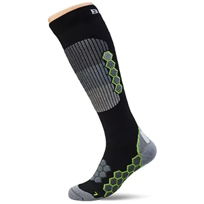 Image of Barts Unisex Advanced Ski Two Ankle Socks, Black, 43/46