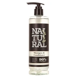 Image of Shampoo &amp; Conditioner 90% Natural by Taylor of London 400ml (Box 10)