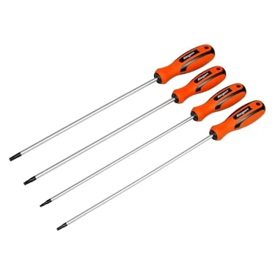 Image of Siegen by Sealey 4pc TRX Star* Long Screwdriver Set S01289
