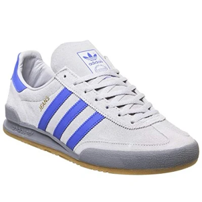 Image of adidas Originals Jeans Mens Trainers Grey/Blue 11 UK