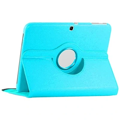 Image of ebestStar for Samsung Galaxy Tab 3 10.1 Case GT P5210, 10 P5200 P5220, Cover 360 Rotating Protection, PU Leather, Blue