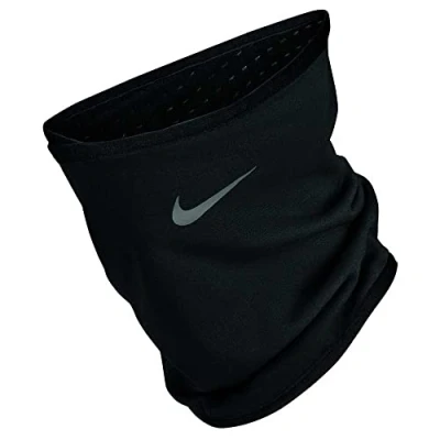 Image of Nike Unisex Adults Run Therma Sphere 3.0 Neck Warmer, Black, S M UK
