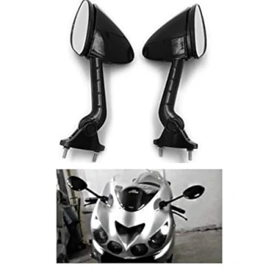 Image of For KAWASAKI ZZR 1400 ZX 14 ZX14 2006 2016 Carbon Mirrors 2007 2008 2009