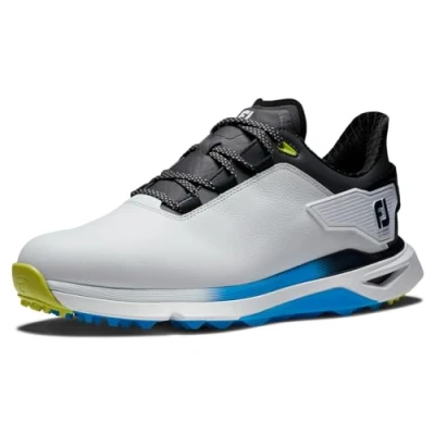 Image of FootJoy Men&#039;s Pro/SLX Carbon Golf Shoe, White/Black/Multi, 10 UK
