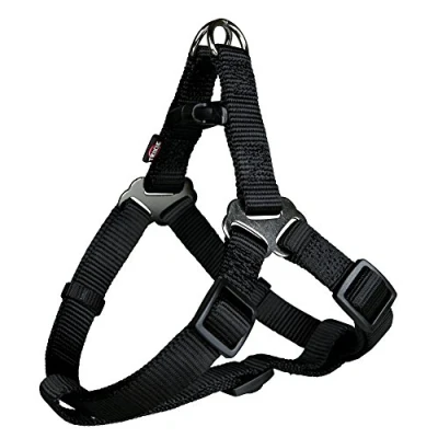 Image of Trixie 20431 Premium Harness XS S: 30 40 cm/ 10 mm Black
