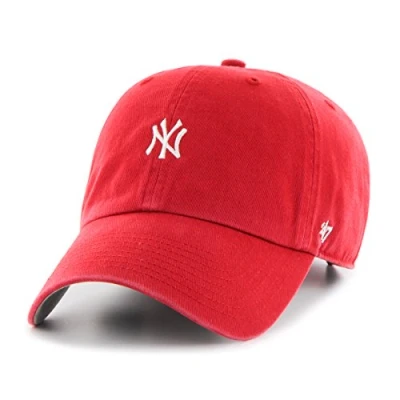 Image of &#039;47 NY Yankees Brand Red Base Runner Clean Up Baseball Cap