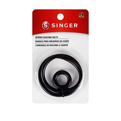Image of SINGER 2125 Sewing Machine Belt and Bobbin Winding Belt, Black