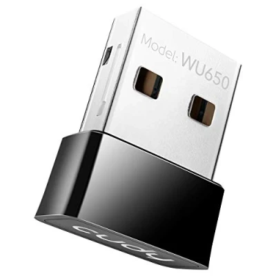 Image of Cudy AC 650Mbps USB WiFi Adapter for PC, 5GHz/2.4GHz Wireless Dongle, USB, Laptop Nano Size, Compatible with Windows XP / 7/8.x /10/11, Mac OS