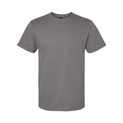 Image of Gildan Unisex Adult Softstyle Midweight T Shirt (L) (Charcoal)