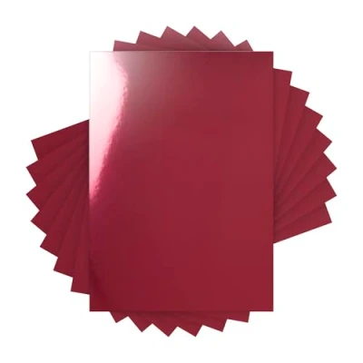 Image of Craft Perfect Mirror Card High Gloss Italian Rose 250 GSM A4 (20 Sheets)