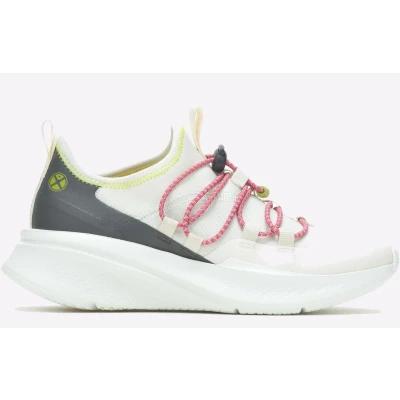 Image of Hush Puppies Women&#039;s Spark Bungee Sneaker, White, 4 UK
