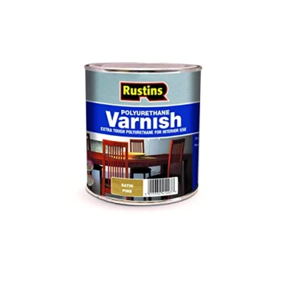 Image of Rustins Polyurethane Varnish Pine Satin 500ml
