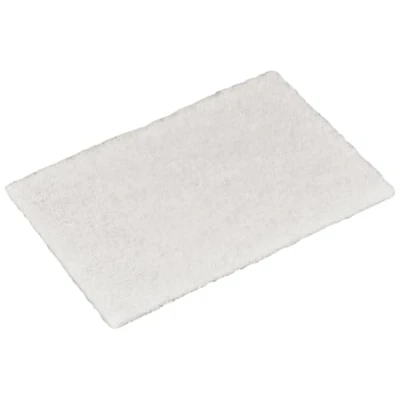 Image of ABENA Scourer, 22.5x15x0.8cm, White, Polyester, Good Abrasive Effect, Scratch Free, 22.5 x 15 0.8cm