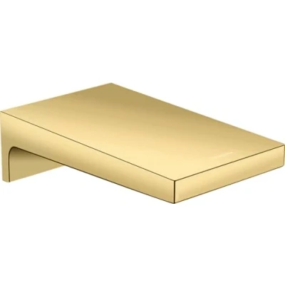 Image of hansgrohe 32543990 Metropol Polished Gold Optic Bath Spout