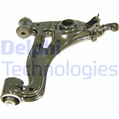 Image of 1703300207, 2023302707, 2023304207, 2023305207, 2083300207 Suspension Arm DELPHI TC1052 without ball joint Right, Lower Trailing Sheet Steel
