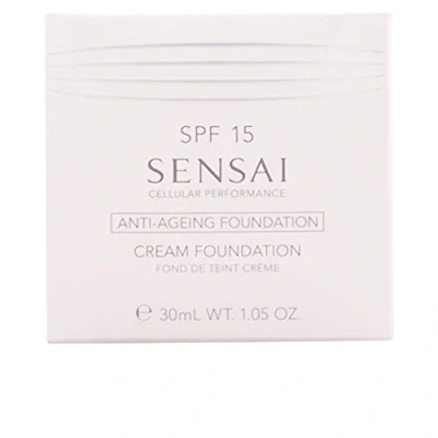 Image of Sensai Cellular Performance Cream Foundation Number CF13, Warm Beige 30 ml