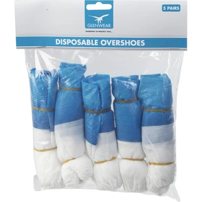 Image of Disposable Overshoes/Decorating Shoe Covers One Size Protects your carpets
